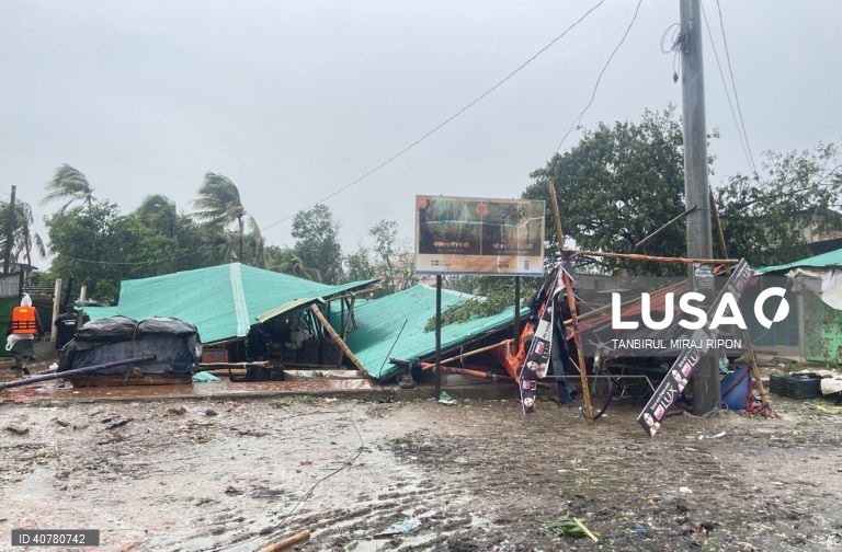 O ciclone Mocha atinge o Bangladesh e o Myanmar