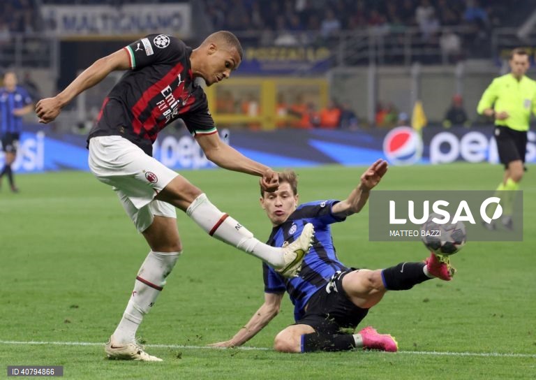 Inter Milão garantiu hoje a presença na final da Liga dos Campeões de futebol, ao vencer em casa o 'vizinho' AC Milan, por 1-0, na segunda mão das meias-finais.