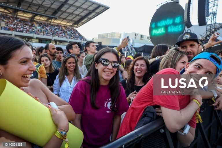 Concerto dos Coldplay em Coimbra