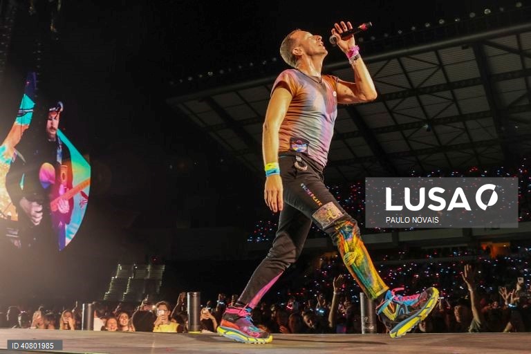Concerto dos Coldplay em Coimbra