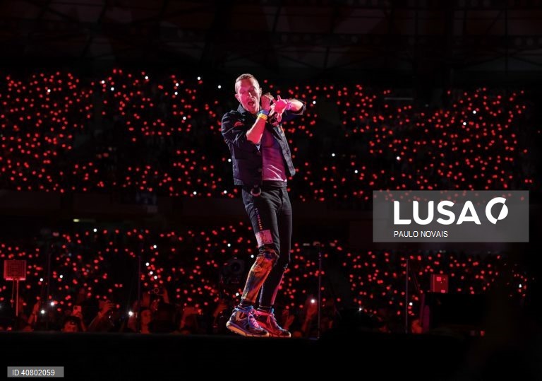 Concerto dos Coldplay em Coimbra