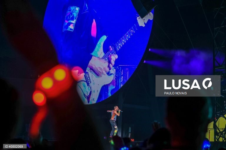 Concerto dos Coldplay em Coimbra