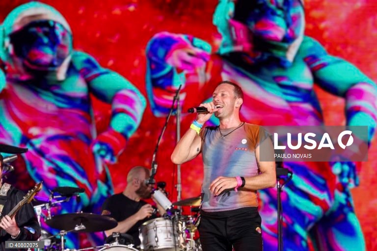 Concerto dos Coldplay em Coimbra