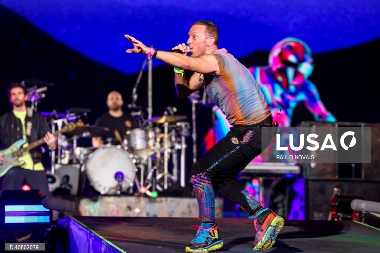 Concerto dos Coldplay em Coimbra