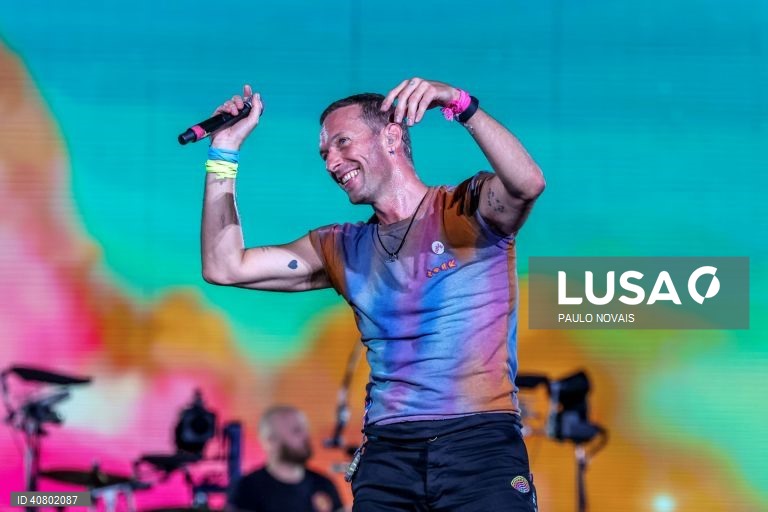 Concerto dos Coldplay em Coimbra