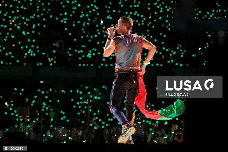Concerto dos Coldplay em Coimbra