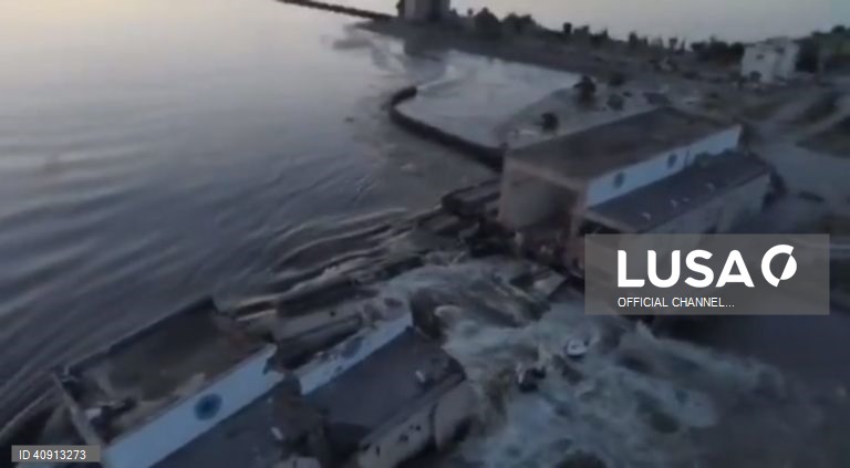 Ucrânia: destruição da barragem de Nova Kakhovka no rio Dnipro causa inundações e coloca em risco milhares de pessoas