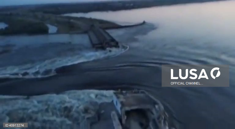 Ucrânia: destruição da barragem de Nova Kakhovka no rio Dnipro causa inundações e coloca em risco milhares de pessoas