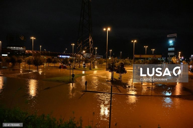 Cheias no Norte de Itália