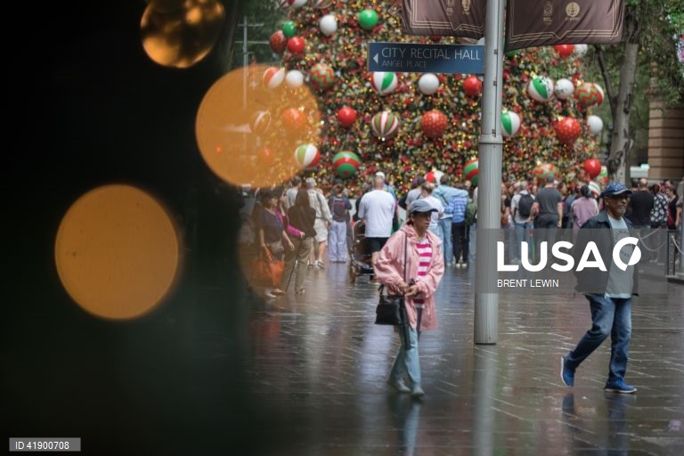 Sydney: Início das festividades de Natal