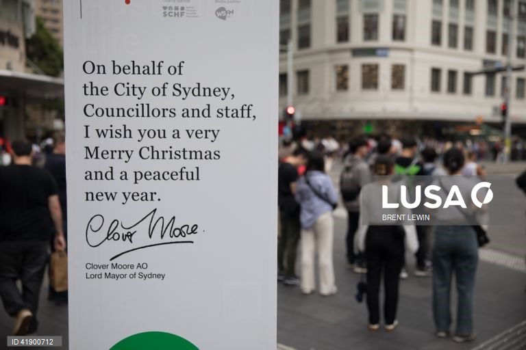 Sydney: Início das festividades de Natal