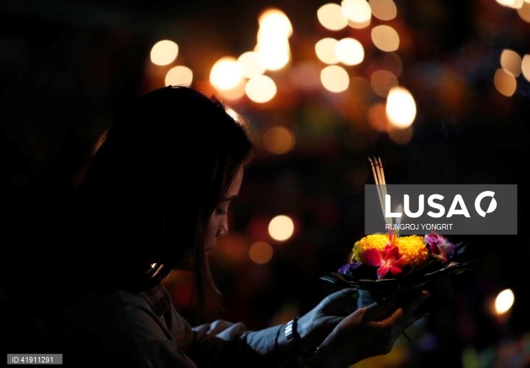 Tailândia: Festival Loy Krathong em Banguecoque