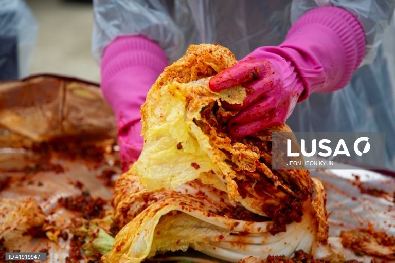 Coreia do Sul: Monges budistas fazem kimchi, couve fermentada, tradicional na Coreia