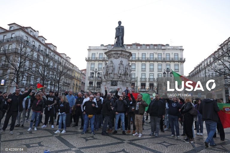 Lisboa: Manifestação contra imigração e "Contra a Islamização da Europa”.