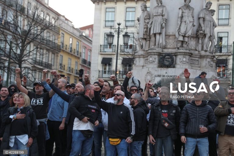 Lisboa: Manifestação contra imigração e "Contra a Islamização da Europa”.