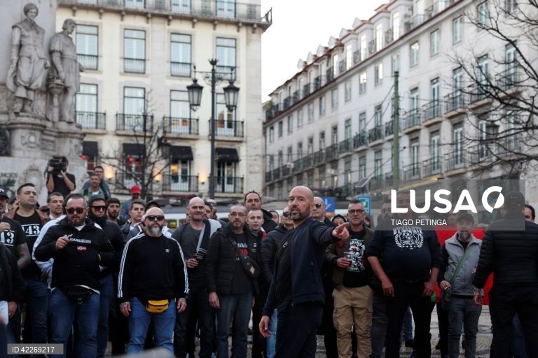 Lisboa: Manifestação contra imigração e "Contra a Islamização da Europa”.