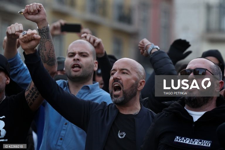 Lisboa: Manifestação contra imigração e "Contra a Islamização da Europa”.