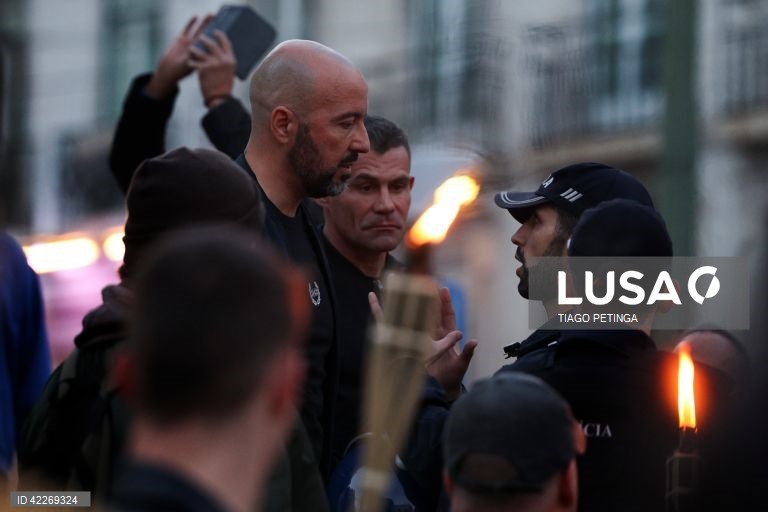 Lisboa: Manifestação contra imigração e "Contra a Islamização da Europa”.