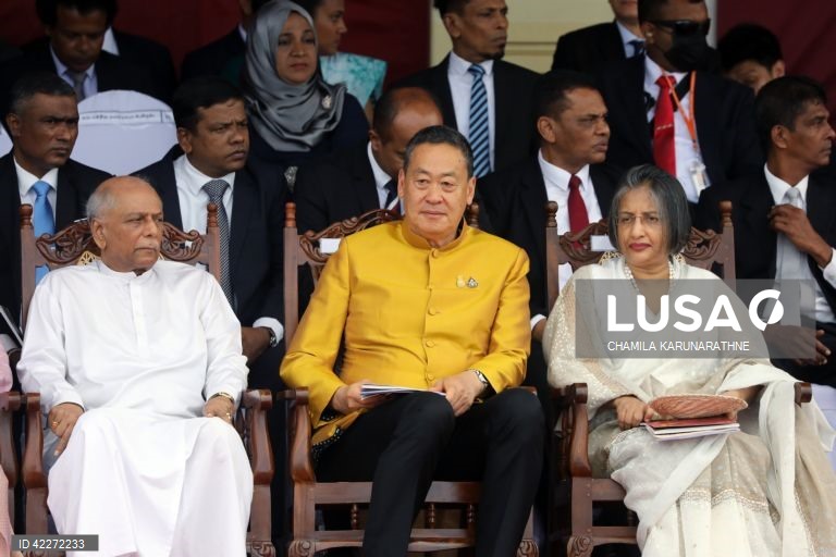 Sri Lanka: Desfile do 76º Dia da Independência 
