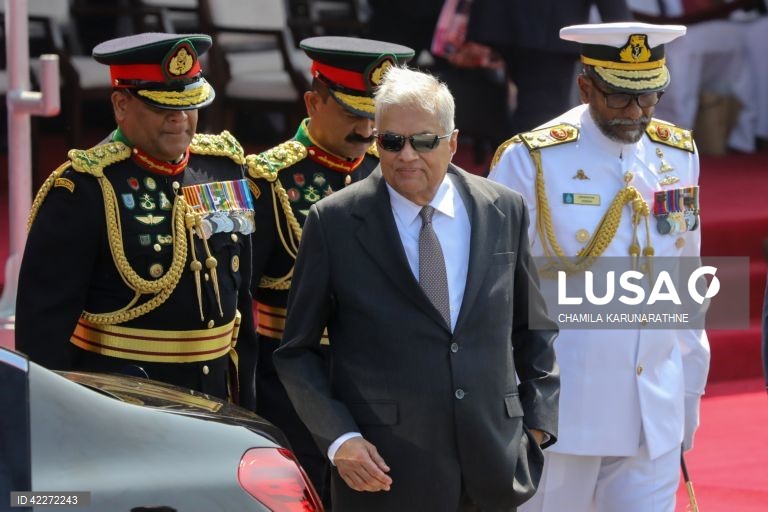 Sri Lanka: Desfile do 76º Dia da Independência 