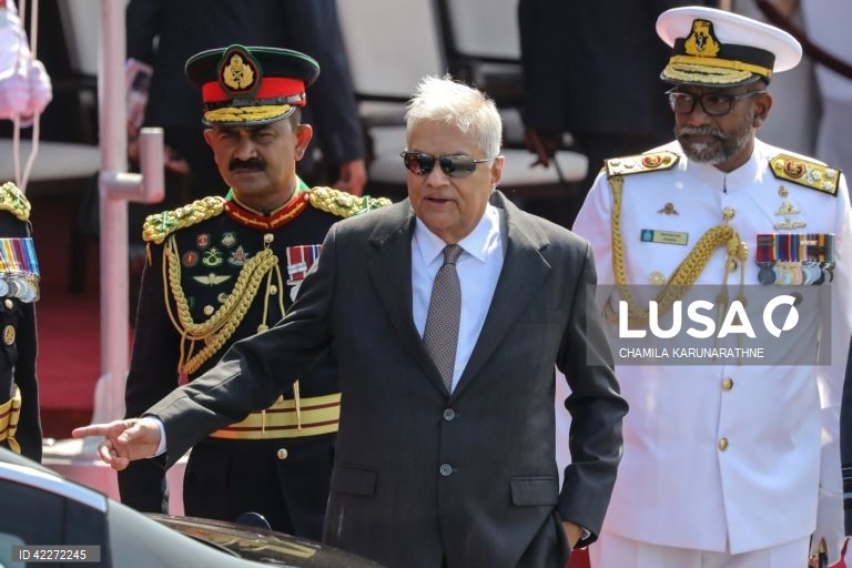 Sri Lanka: Desfile do 76º Dia da Independência 