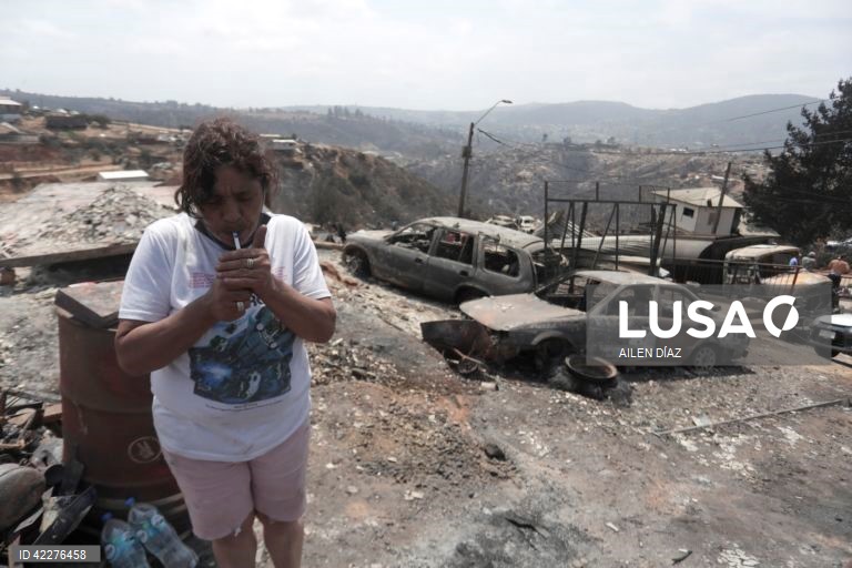 Chile: novo balanço aponta para pelo menos 112 mortos em incêndios