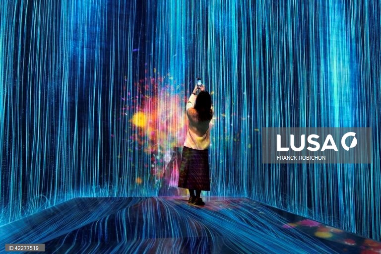 Japão: Apresentação do "teamLab Borderless" em Tóquio