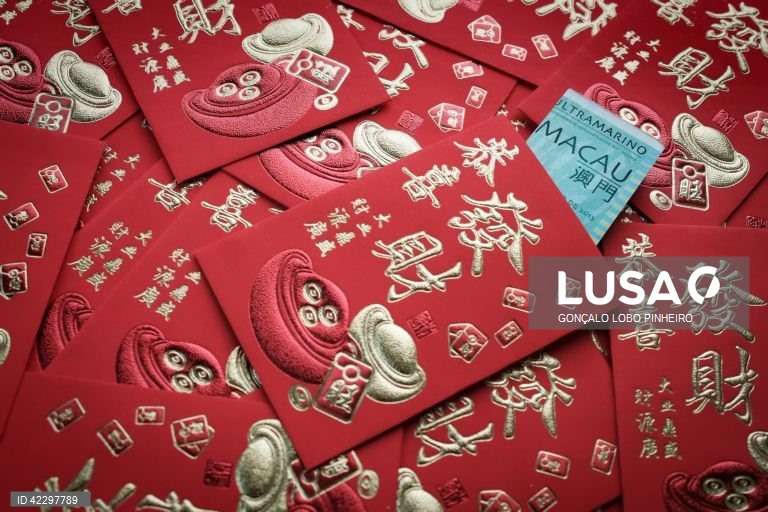 Preparativos para o Ano Novo Chinês em Macau