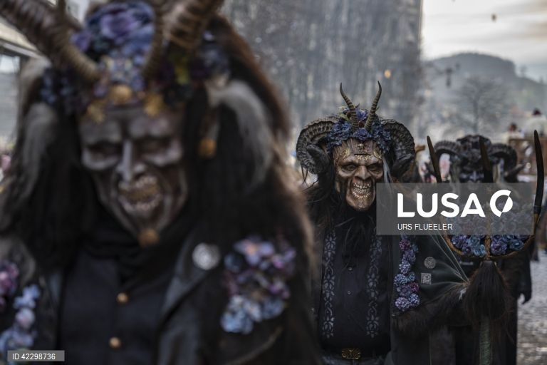 Início do carnaval em Lucerna