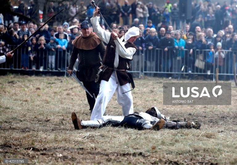 Croácia: Encenação da Revolta dos Camponeses de 1573 em Donja Stubica