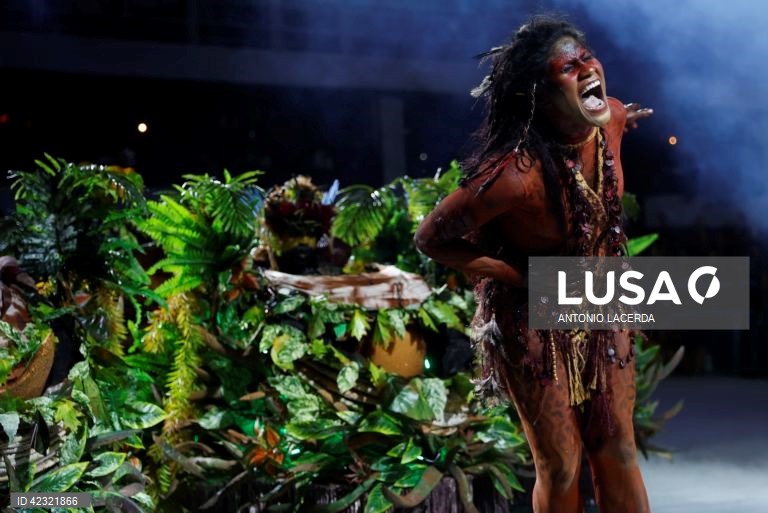 Domingo de carnaval no Rio de Janeiro