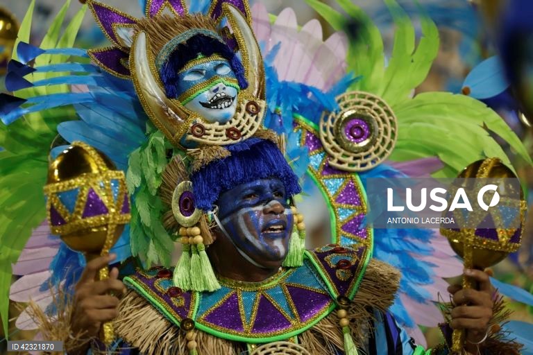 Domingo de carnaval no Rio de Janeiro