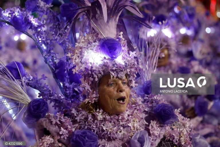 Domingo de carnaval no Rio de Janeiro