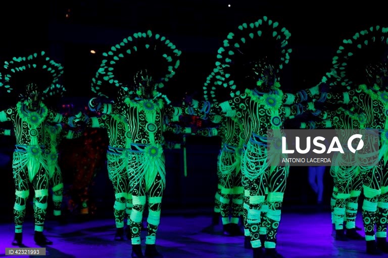 Domingo de carnaval no Rio de Janeiro