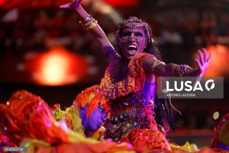 Domingo de carnaval no Rio de Janeiro