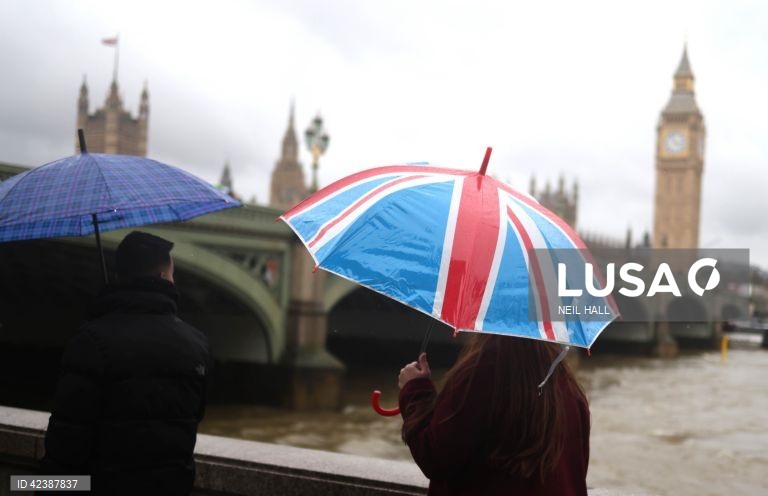 Reino Unido: Dia de chuva em Londres
