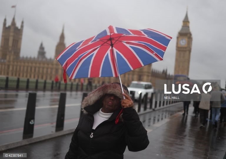 Reino Unido: Dia de chuva em Londres