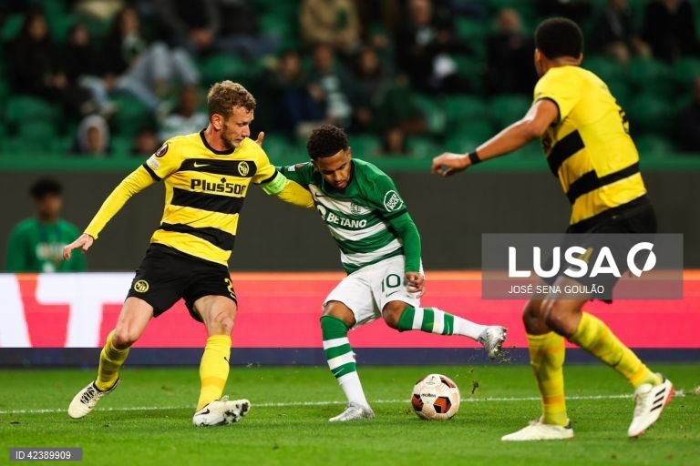 Liga Europa: Sporting vs Young Boys