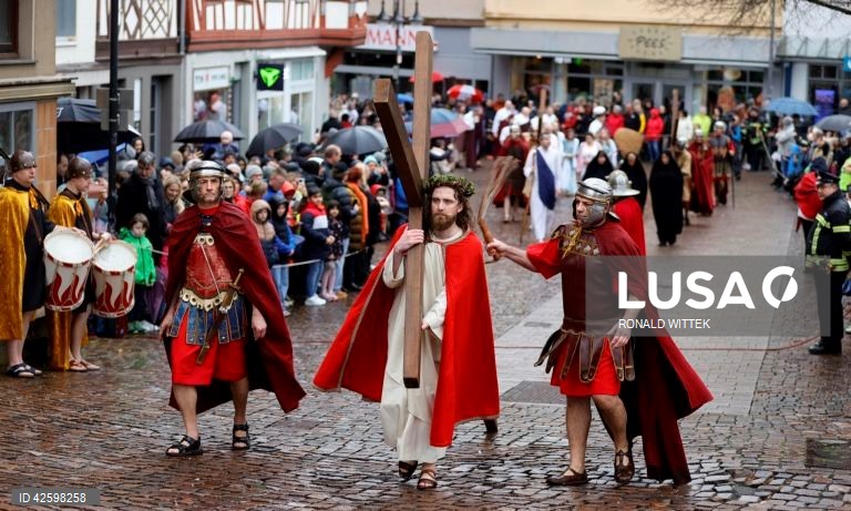 Procissão da Sexta-Feira Santa em Bensheim