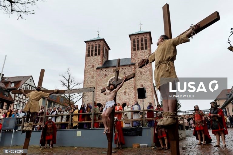 Procissão da Sexta-Feira Santa em Bensheim