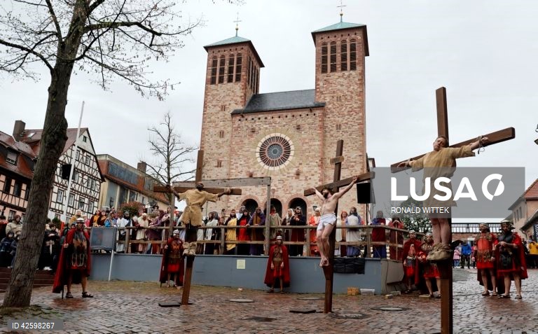 Procissão da Sexta-Feira Santa em Bensheim