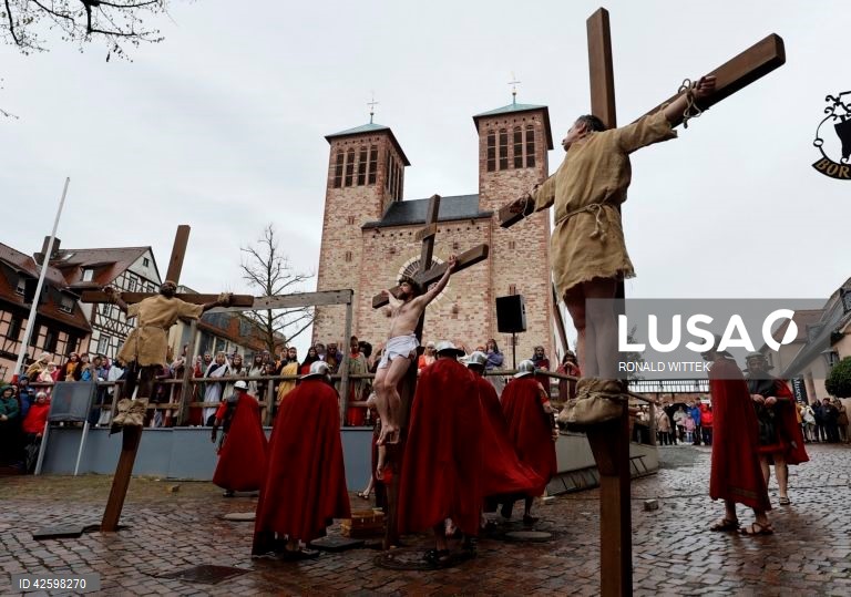 Procissão da Sexta-Feira Santa em Bensheim