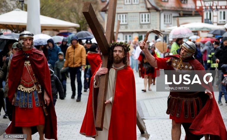 Procissão da Sexta-Feira Santa em Bensheim