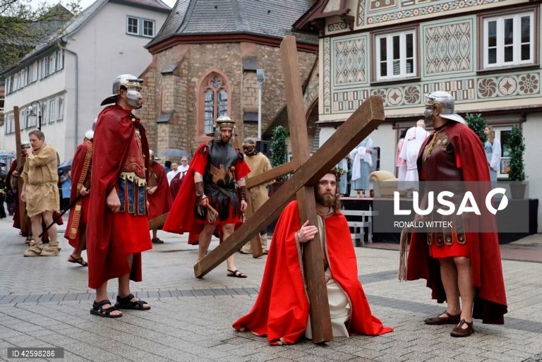 Procissão da Sexta-Feira Santa em Bensheim