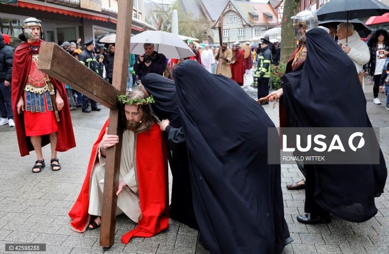 Procissão da Sexta-Feira Santa em Bensheim