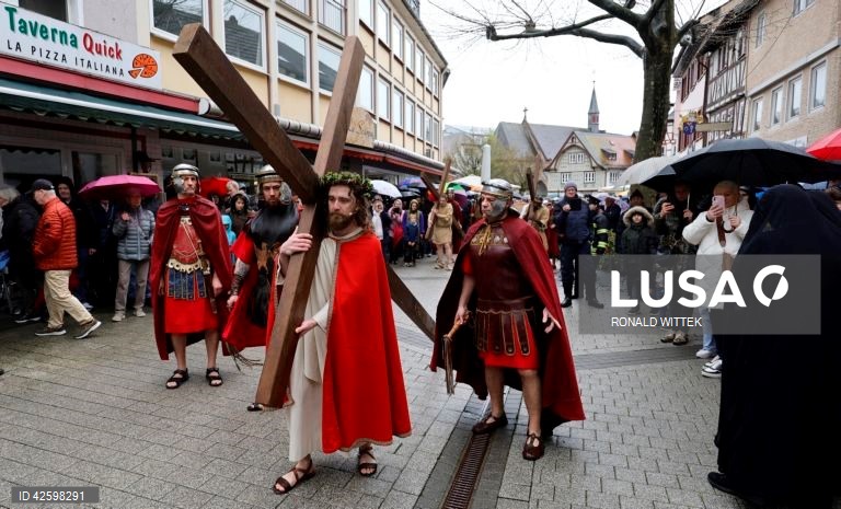 Procissão da Sexta-Feira Santa em Bensheim