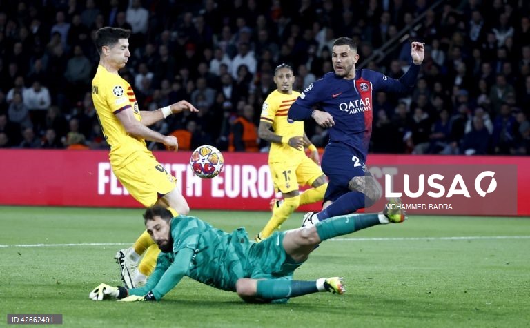 Liga dos Campeões: PSG vs FC Barcelona 