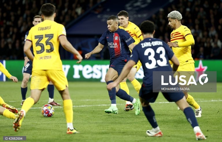 Liga dos Campeões: PSG vs FC Barcelona 