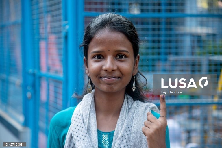 Índia começa a votar nas eleições gerais