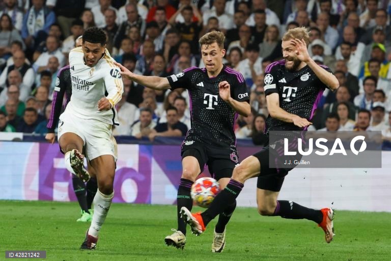 O futebolista Joselu ‘catapultou’ hoje o Real Madrid para a final da Liga dos Campeões, ao marcar os dois golos da reviravolta (2-1) sobre o Bayern Munique perto do final do encontro da segunda mão das meias-finais.